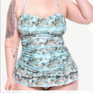 Women’s bathing suit Size X Large Mermaid Lagoon